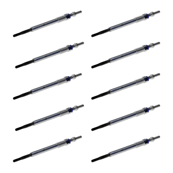 10 Glühkerzen nachglühfähig 5 V NGK IAM-Expertise für u.a. CITROËN JUMPER