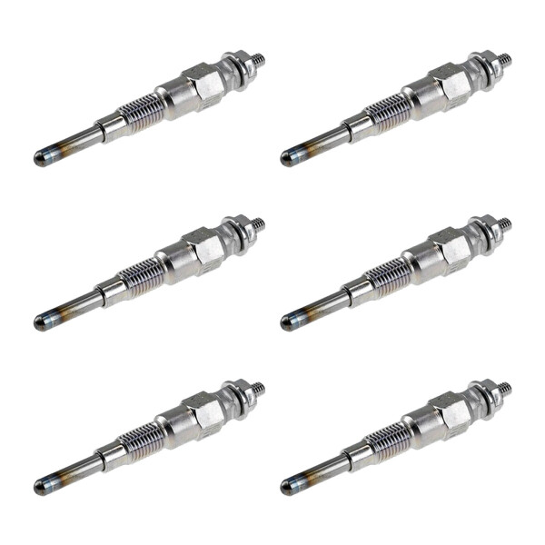 6 Glow Plugs Metal Glow Plugs 11 V NGK Aftermarket Expertise for KUBOTA