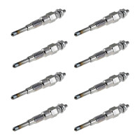 8 Glow Plugs Metal Glow Plugs 11 V NGK Aftermarket...