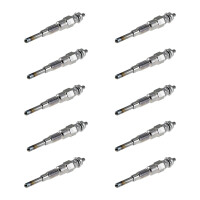 10 Glow Plugs Metal Glow Plugs 11 V NGK Aftermarket...