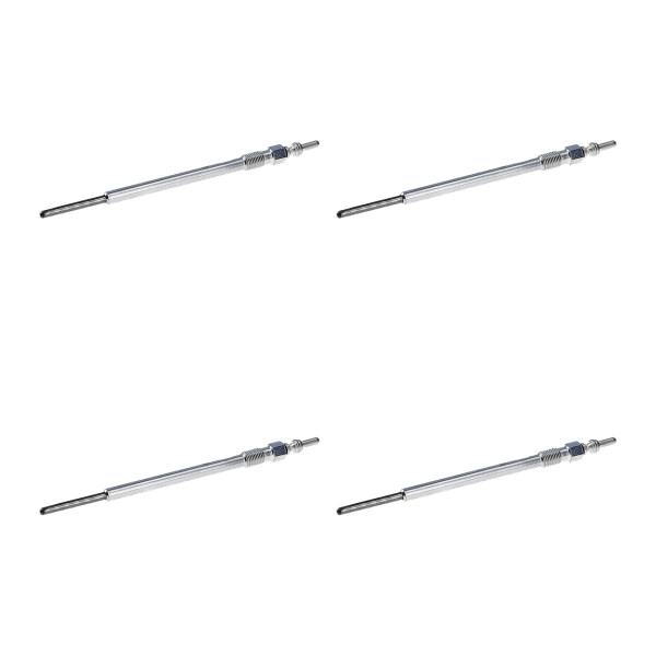 4 Glow Plugs Metal Glow Plugs 11 V NGK IAM-Expertise for e.g. ALFA ROMEO 147