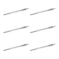 6 Glow Plugs Metal Glow Plugs 11 V NGK IAM-Expertise for...
