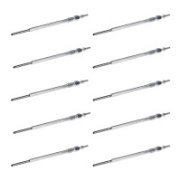 10 Glühkerzen Metall-Glühkerze 11 V NGK...