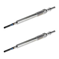 2 Glow Plugs Metal Glow Plugs 4.4 V NGK IAM expertise for...