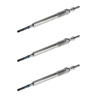 3 Glow Plugs Metal Glow Plugs 4.4 V NGK IAM expertise for...