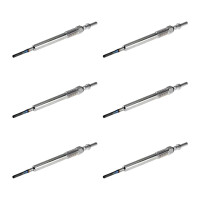 6 Glow Plugs Metal Glow Plugs 4.4 V NGK IAM expertise for...