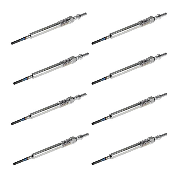 8 Glühkerzen Metall-Glühkerze 4,4 V NGK IAM-Expertise für u.a. OPEL CORSA