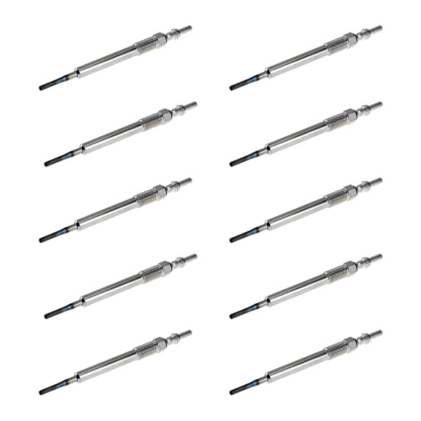 10 Glow Plugs Metal Glow Plugs 4.4 V NGK IAM expertise for e.g. OPEL CORSA