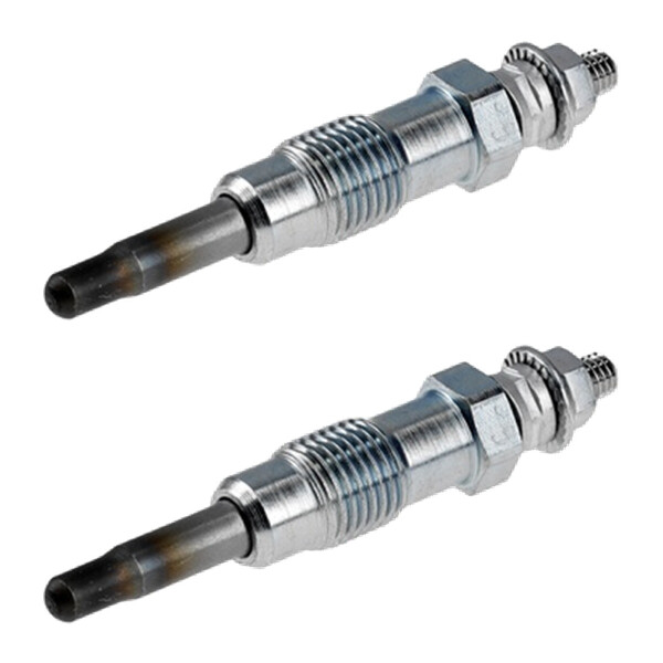 2 Glow Plugs Metal Glow Plugs 11.5 V NGK D-Power for e.g. MERCEDES-BENZ 124