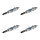 4 Glow Plugs Metal Glow Plugs 11.5 V NGK D-Power for e.g. MERCEDES-BENZ 124
