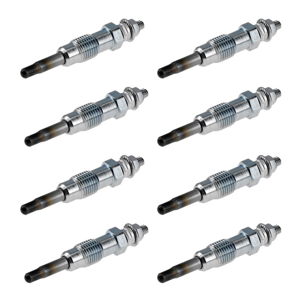 8 Glow Plugs Metal Glow Plugs 11.5 V NGK D-Power for e.g. MERCEDES-BENZ 124