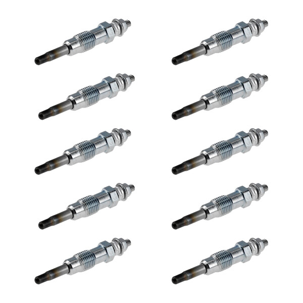 10 Glühkerzen Metall-Glühkerze 11,5 V NGK D-Power für u.a. MERCEDES-BENZ 124