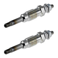 2 Glow Plugs Metal Glow Plugs 11 V NGK D-Power suitable...
