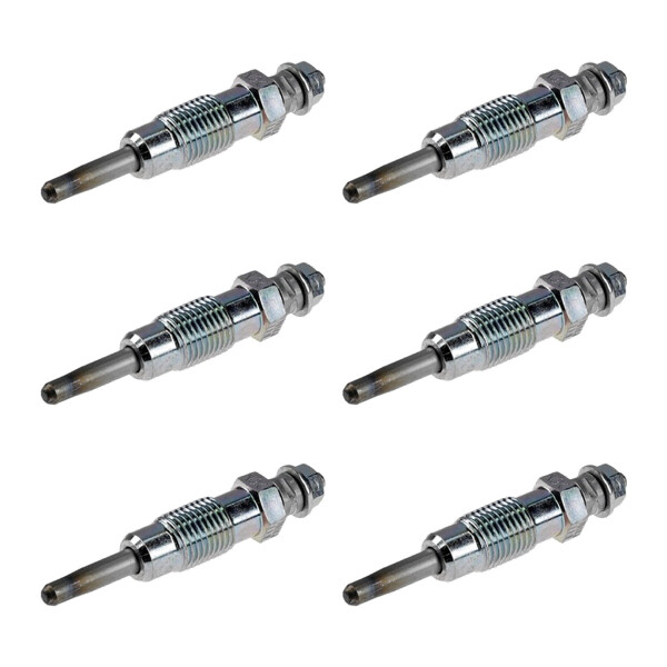 6 Glühkerzen Metall-Glühkerze 11 V NGK D-Power für u.a. CITROËN AX