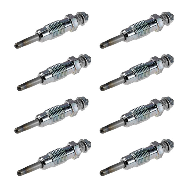 8 Glow Plugs Metal Glow Plugs 11 V NGK D-Power suitable for e.g. CITROËN AX