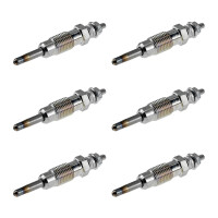 6 Glow Plugs Metal Glow Plugs 11.5 V NGK D-Power for e.g....