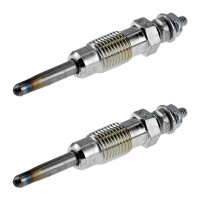 2 Glow Plugs Metal Glow Plugs 11 V NGK D-Power suitable...