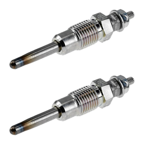 2 Glow Plugs Metal Glow Plugs 11 V NGK D-Power for e.g. RENAULT MEGANE