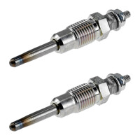 2 Glow Plugs Metal Glow Plugs 11 V NGK D-Power for e.g....