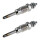 2 Glow Plugs Metal Glow Plugs 11 V NGK D-Power for e.g. RENAULT MEGANE