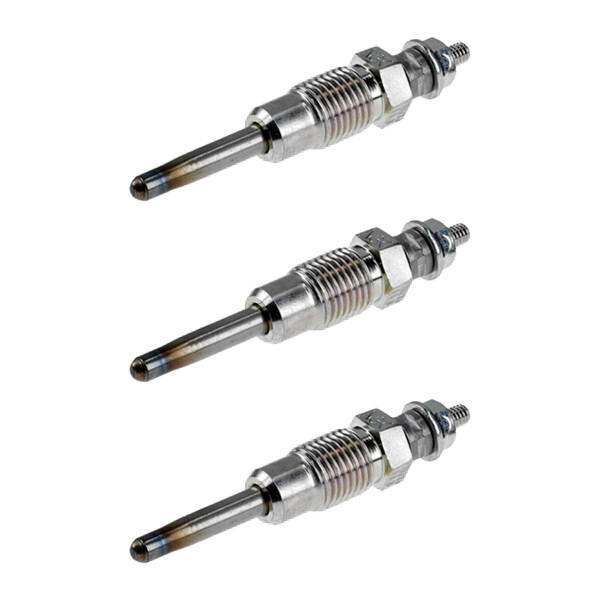 3 Glühkerzen Metall-Glühkerze 11 V NGK D-Power für u.a. RENAULT MEGANE