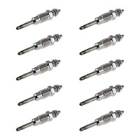 10 Glow Plugs Metal Glow Plugs 11 V NGK D-Power for e.g....