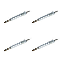 4 Glow Plugs Metal Glow Plugs 11.5 V NGK D-Power for...
