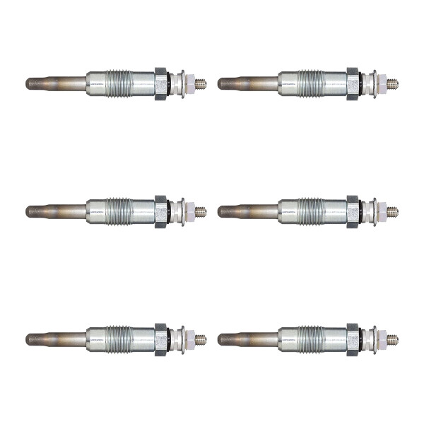 6 Glühkerzen Metall-Glühkerze 11 V NGK D-Power für u.a. FIAT DUCATO