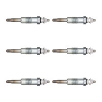6 Glühkerzen Metall-Glühkerze 11 V NGK D-Power...