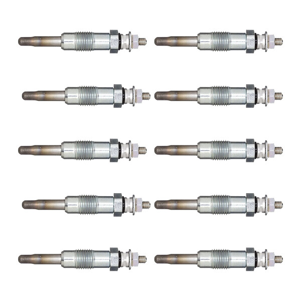 10 Glow Plugs Metal Glow Plugs 11 V NGK D-Power for FIAT DUCATO and others