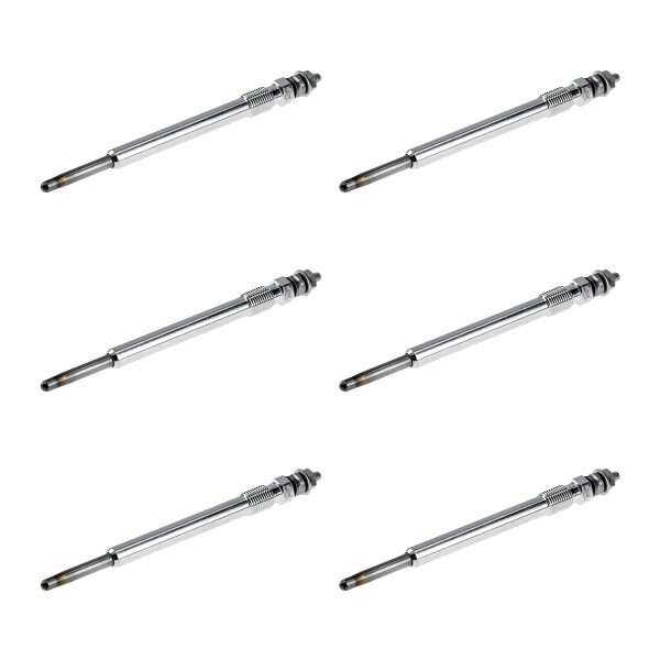 6 Glow Plugs Metal Glow Plugs 11.5 V NGK D-Power for MERCEDES-BENZ A-CLASS