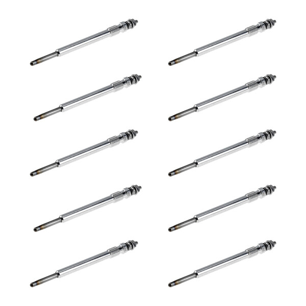10 Glühkerzen Metall-Glühkerze 11,5 V NGK D-Power für u.a. MB A-KLASSE