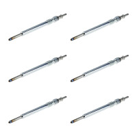 6 Glow Plugs Metal Glow Plugs 11.5 V NGK D-Power for...