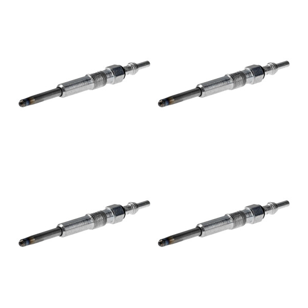 4 Glow Plugs Metal Glow Plugs 11 V NGK D-Power for e.g. VW MULTIVAN