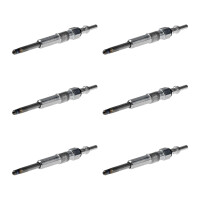 6 Glow Plugs Metal Glow Plugs 11 V NGK D-Power for e.g....