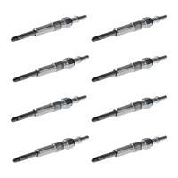 8 Glow Plugs Metal Glow Plugs 11 V NGK D-Power for e.g....