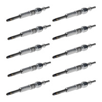 10 Glow Plugs Metal Glow Plugs 11 V NGK D-Power for e.g....