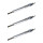 3 Glow Plugs Metal Glow Plugs 11 V NGK Aftermarket Expertise for e.g. OPEL CAMPO