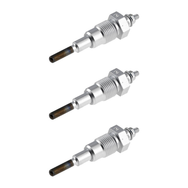 3 Glow Plugs Metal Glow Plugs 10.5 V NGK for PEUGEOT 504 and others