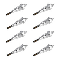 8 Glow Plugs Metal Glow Plugs 10.5 V NGK for PEUGEOT 504...
