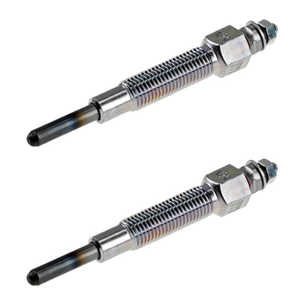 2 Glow Plugs Metal Glow Plugs 23 V NGK Aftermarket Expertise for NISSAN PATROL