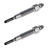 2 Glow Plugs Metal Glow Plugs 23 V NGK Aftermarket...