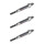 3 Glow Plugs Metal Glow Plugs 23 V NGK Aftermarket Expertise for NISSAN PATROL