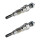 2 Glow Plugs Metal Glow Plugs 24 V NGK Aftermarket Expertise for NISSAN PATROL
