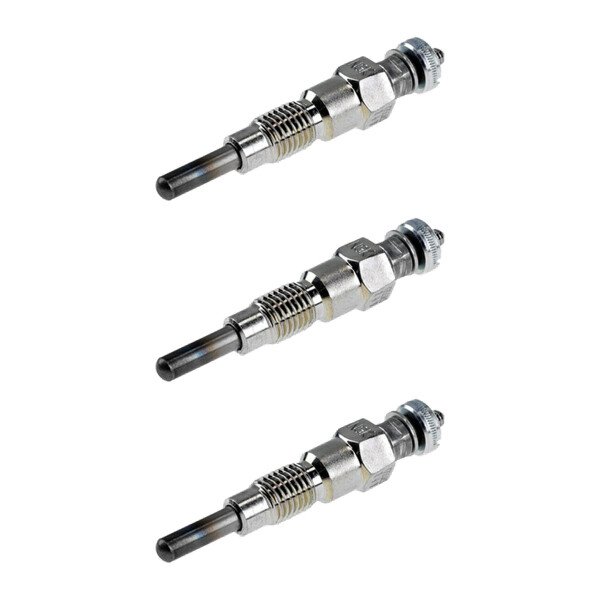 3 Glow Plugs Metal Glow Plugs 24 V NGK Aftermarket Expertise for NISSAN PATROL