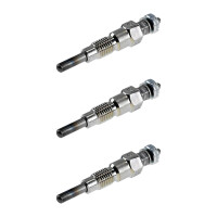 3 Glow Plugs Metal Glow Plugs 24 V NGK Aftermarket...
