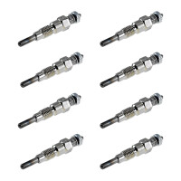 8 Glühkerzen Metall-Glühkerze 24 V NGK...