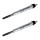 2 Glow Plugs Metal Glow Plugs 11 V NGK IAM-Expertise for HYUNDAI TUCSON