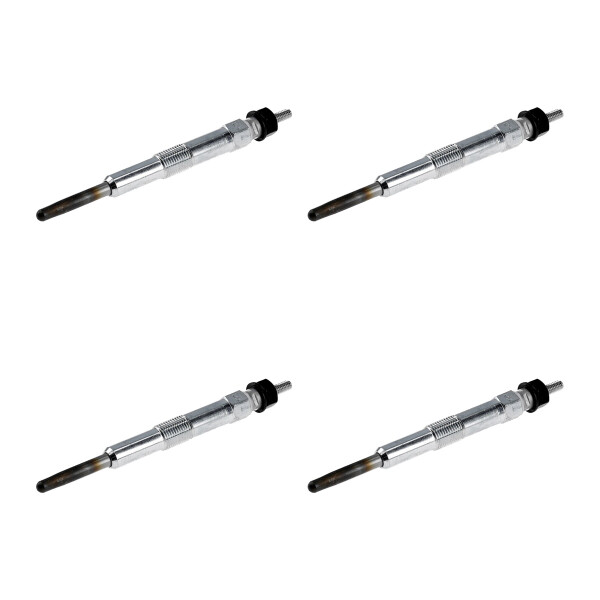 4 Glow Plugs Metal Glow Plugs 11 V NGK IAM-Expertise for HYUNDAI TUCSON