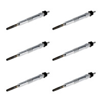 6 Glow Plugs Metal Glow Plugs 11 V NGK IAM-Expertise for...